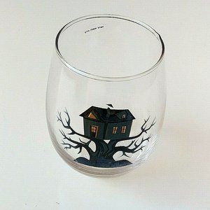 Halloween Stemless Wine Glasses Set of 2